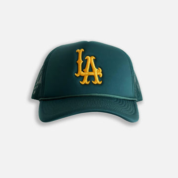 LA Trucker Hat - Green