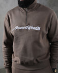 Power&Wealth Half-Zip
