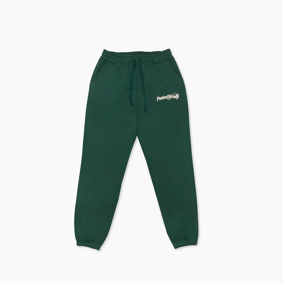 Core Script Sweatpants - Green