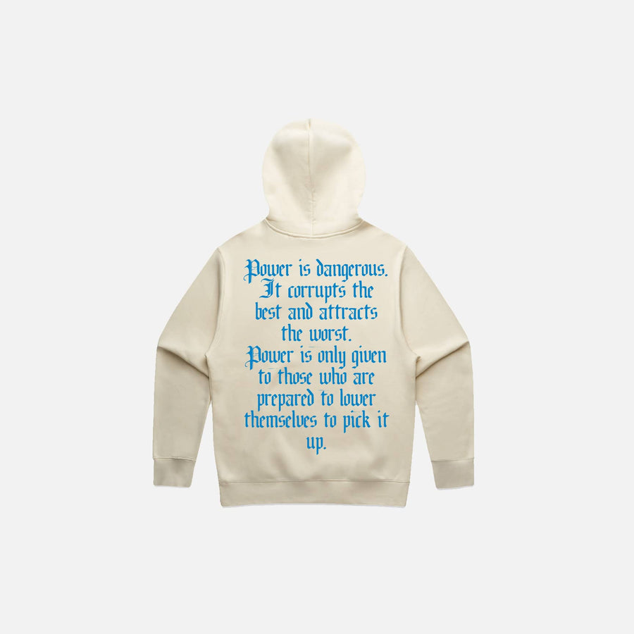 King Talk Hoodie - Cream